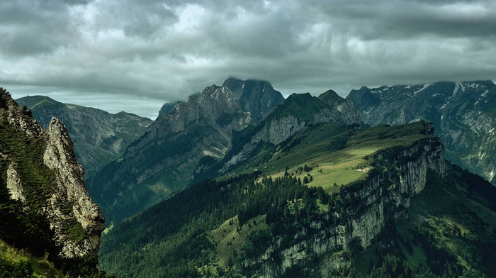 mountain, nature, landscape