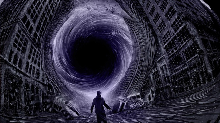 black holes, men, artwork, warp, vitaly s alexius
