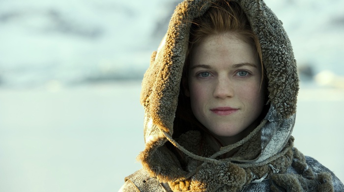 Game of Thrones, girl, face, ygritte, redhead, rose leslie