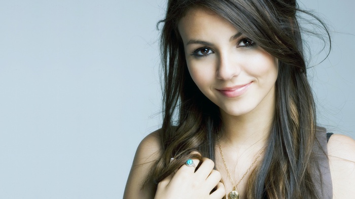 sleeping beauty, face, victoria justice, brown eyes, girl, brunette
