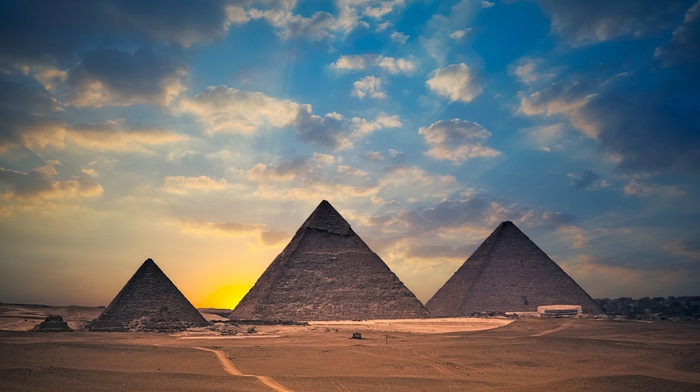 egypt, pyramid, filter