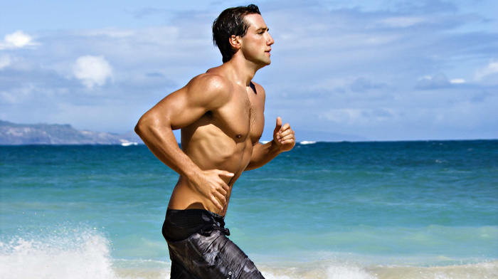sea, mans, beach