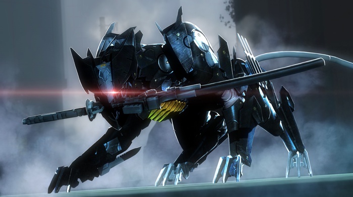 blade wolf, robot, metal gear rising revengeance, Metal Gear