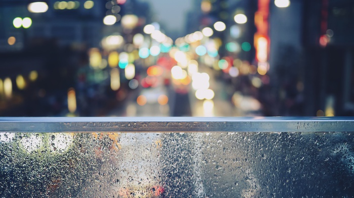 water drops, macro