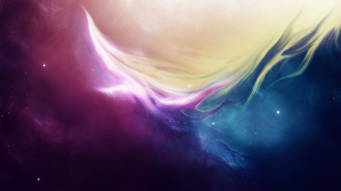 abstract, colorful, nebula, space art, space, artwork