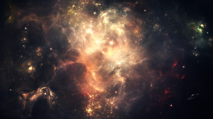 digital art, space, artwork