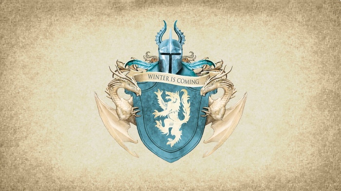 house stark, paper, Game of Thrones, coats of arms, winter is coming, sigils, artwork