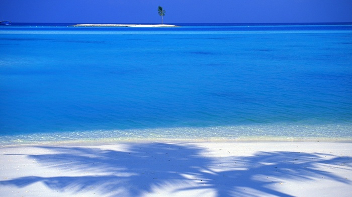 water, azure, clouds, summer