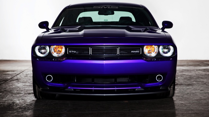 purple, Dodge Challenger