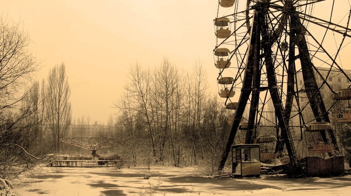 radiation, Chernobyl, ferris wheel