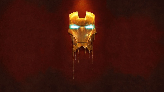 minimalism, Iron Man, mask