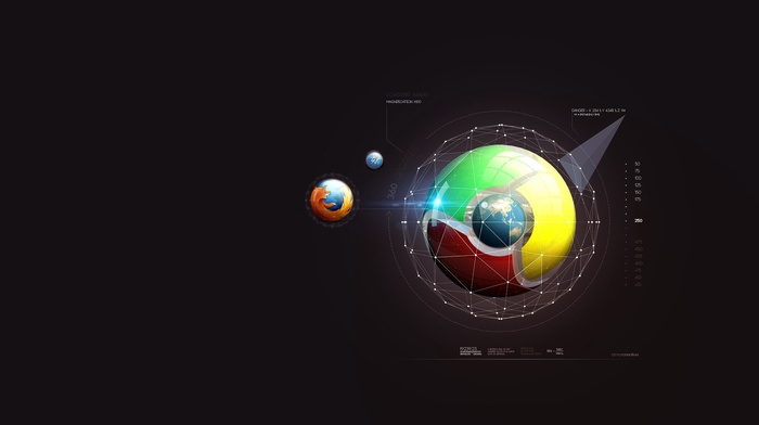 Google, Mozilla Firefox, minimalism, google chrome