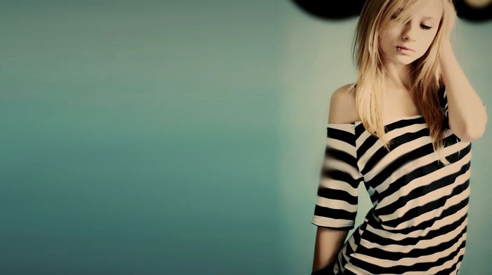 girl, blonde