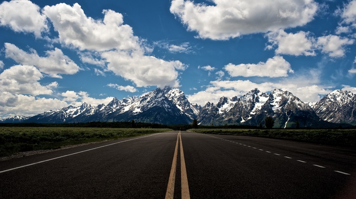 nature, sky, landscape, HDR, road