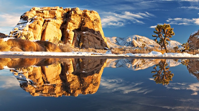 lake, nature, HDR, landscape