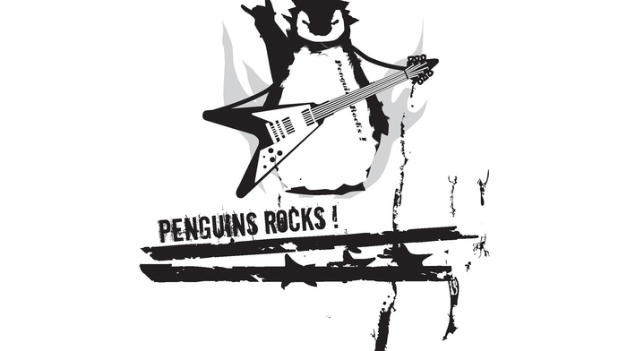 penguins, minimalism