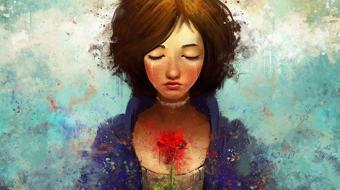 rose, crying, BioShock, BioShock Infinite