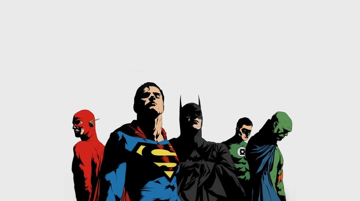 DC Comics, Batman, Superman, Green Lantern, The Flash