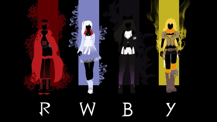 Blake Belladonna, Ruby Rose, Weiss Schnee, Yang Xiao Long, RWBY