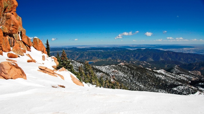 snow, winter