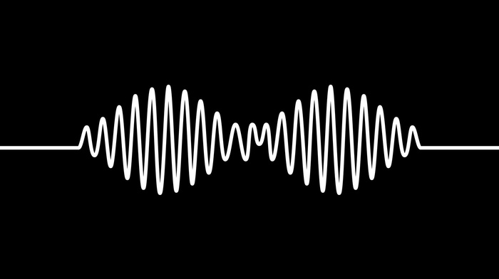 Arctic Monkeys, sound wave, lines, AM