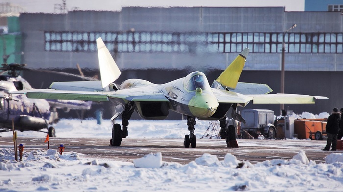Sukhoi T, 50, jet fighter, Russia, stealth, airplane, Sukhoi, T