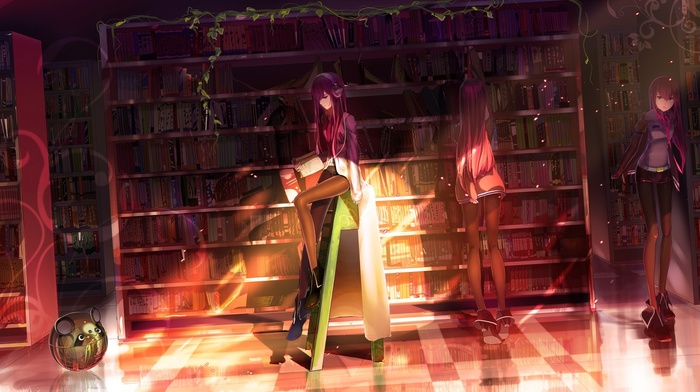 steinsgate, Makise Kurisu, anime girls, anime