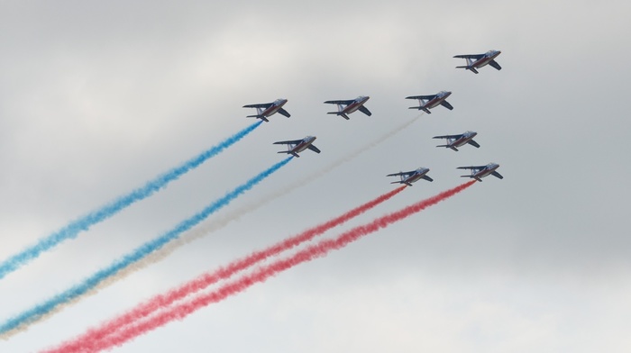 aircraft, figure, jets, sky