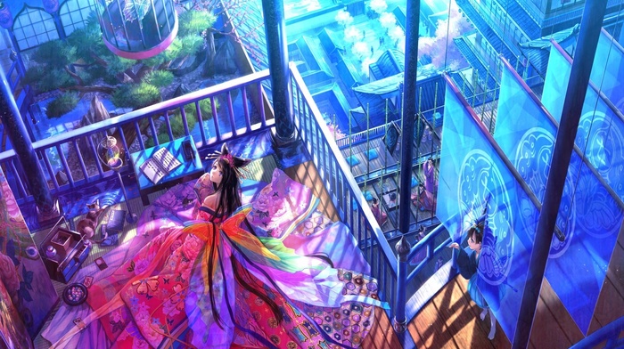 anime girls, dress