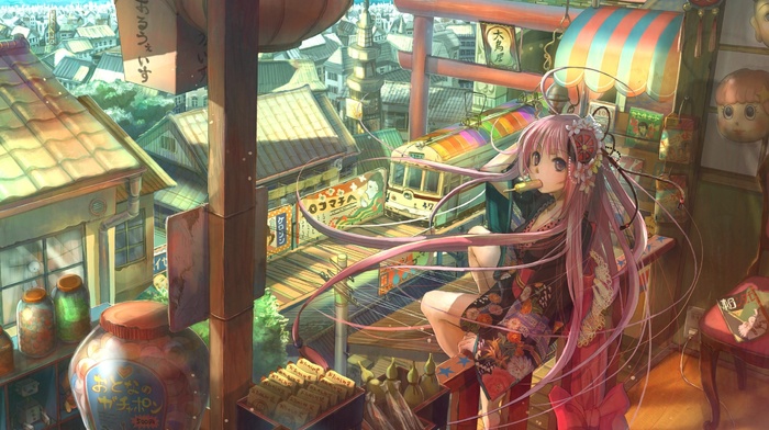 anime girls, original characters
