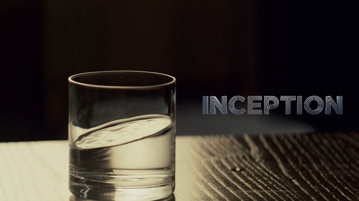 water, inception, glass, movies