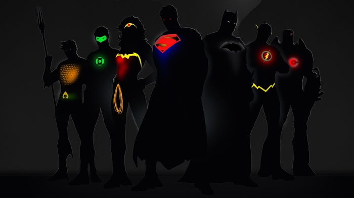 Batman, superhero, Superman, Justice League, The Flash, Aquaman, Wonder Woman, Green Lantern, DC Comics