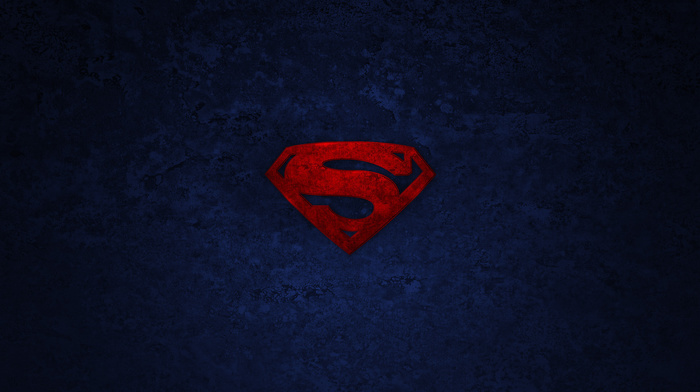 Superman, minimalism, superhero, background