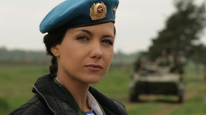 Ekaterina Klimova, girl, soldier, military, army