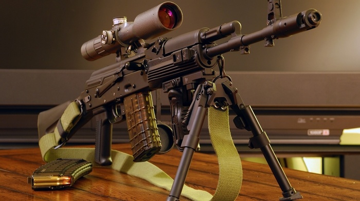 AK 74, gun
