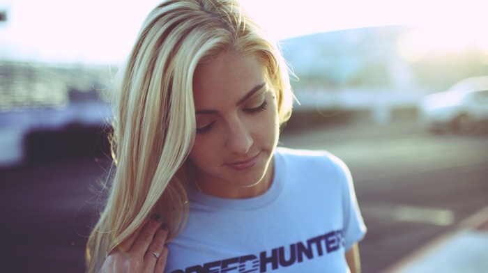 blonde, girl