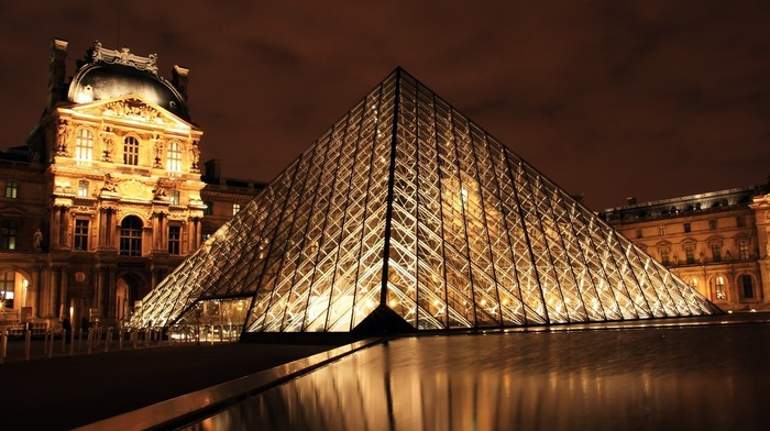 cities, Paris, night, France