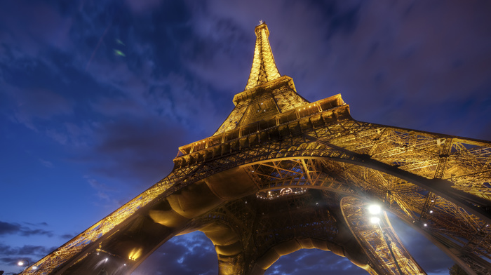 France, architecture, Eiffel Tower, Paris, city, cities