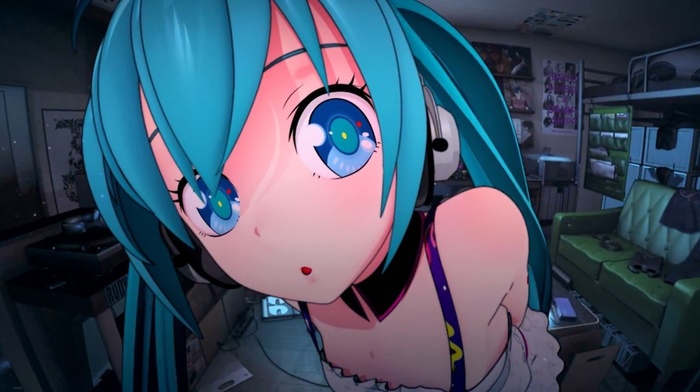 eyes, Hatsune Miku, Vocaloid