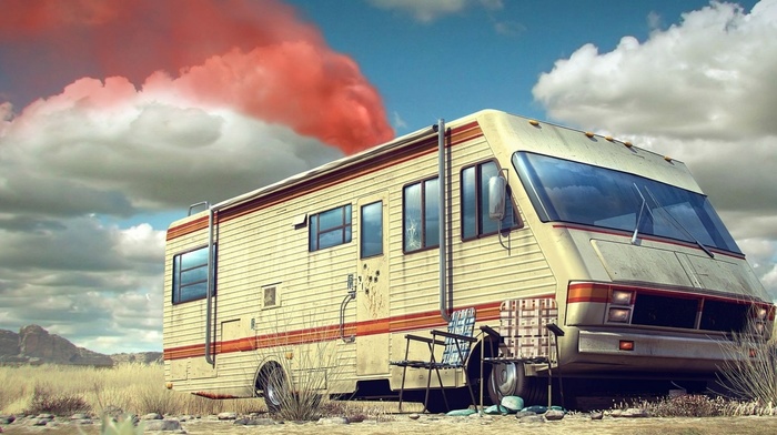 RV, smoke, Breaking Bad