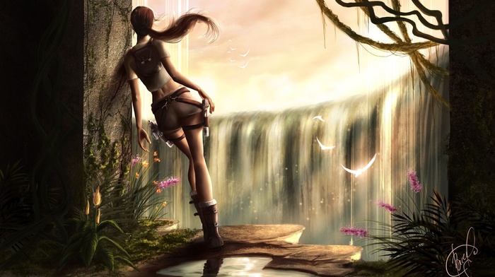 Lara Croft, Tomb Raider, skinny