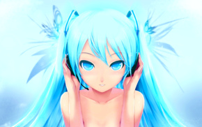 anime girls, Vocaloid, Hatsune Miku