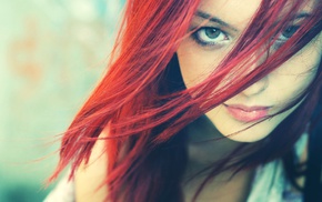 redhead, girl