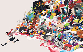 original characters, anime