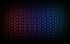 gradient, hexagon, colorful, pattern, honeycombs