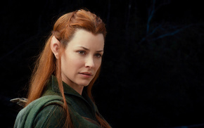 elven ears, The Hobbit, Tauriel, The Hobbit The Desolation of Smaug, elves, redhead