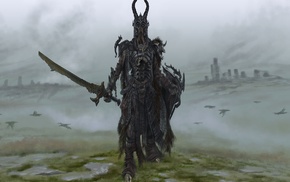draugr, warrior, The Elder Scrolls V Skyrim, video games