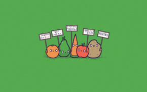 veganism, signs, green, simple, minimalism, apples