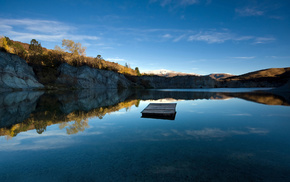 nature, lake