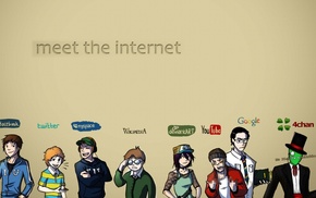 Twitter, DeviantArt, MySpace, Facebook, Google, artwork